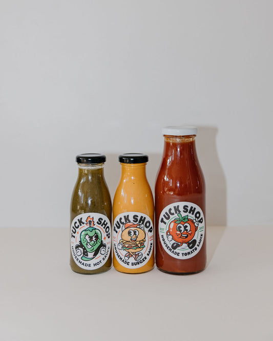 Housemade Smoked Hot Sauce by Tuck Shop Takeaway